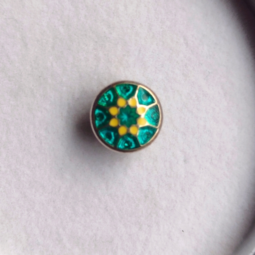 Kameleon Jewel Pop Teal and Yellow